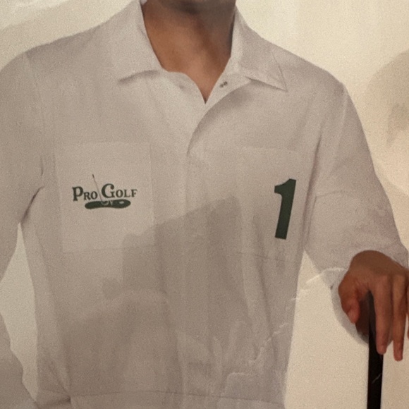 Spirit White Caddie Jumpsuit with Hat - Picture 6 of 6